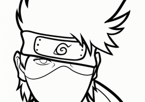 300x210 Anime Drawing Easy Naruto How To Draw Kakashi Hatakes Face