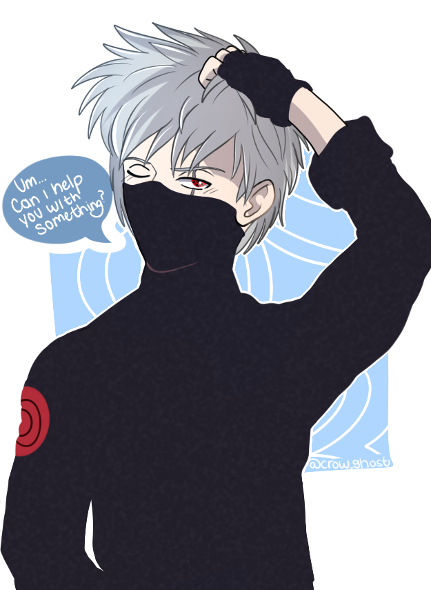 625x855 Crow Ghost Last Drawing Of Mid Kakashi