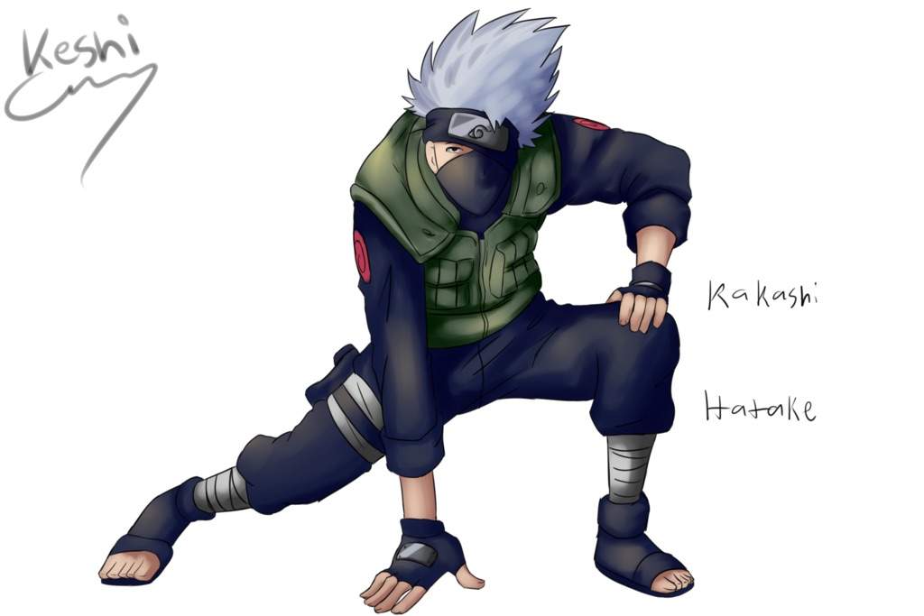 1024x683 My Drawing Of Kakashi Naruto Amino