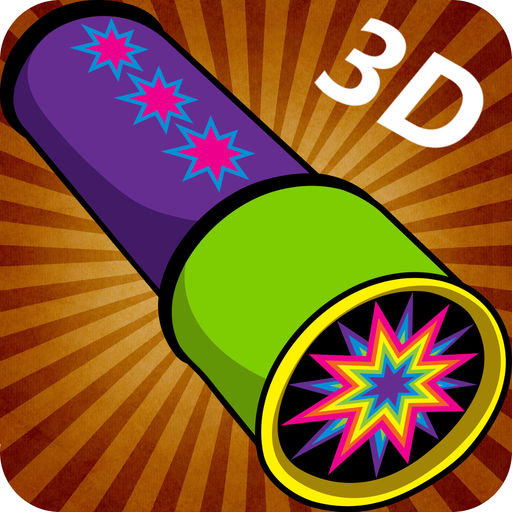 512x512 kaleidoscope magic drawing