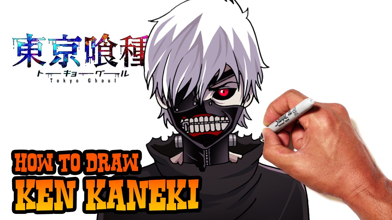 1280x720 how to draw kaneki tokyo ghoul