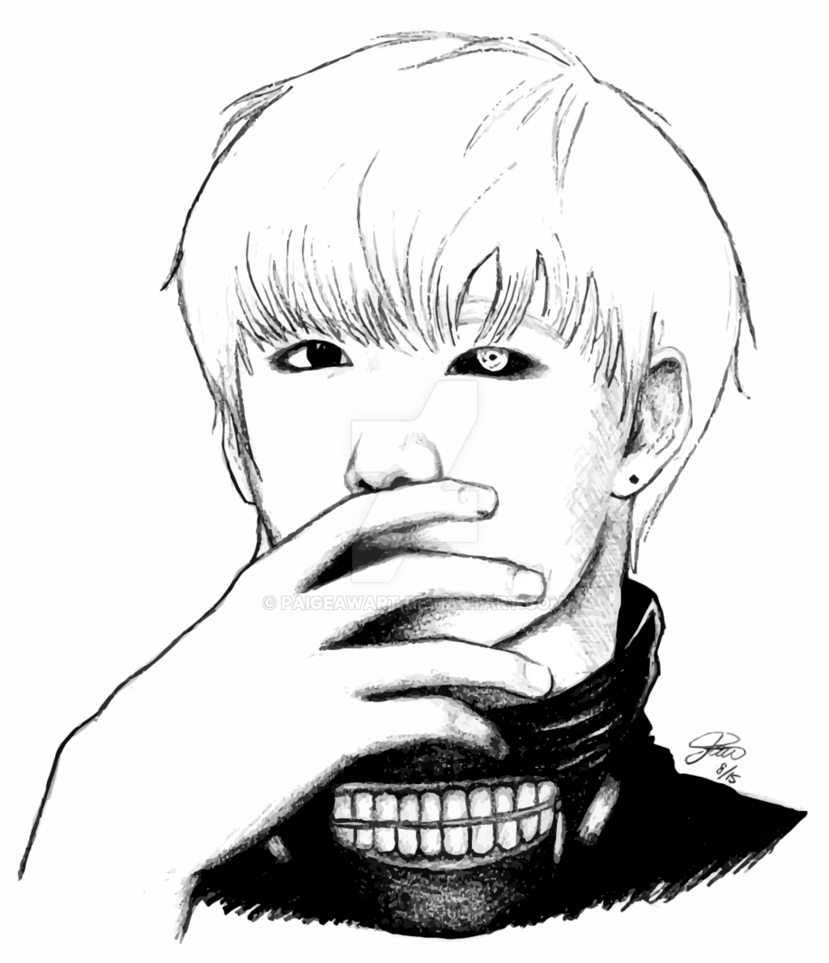 829x963 Taehyung As Kaneki Ken