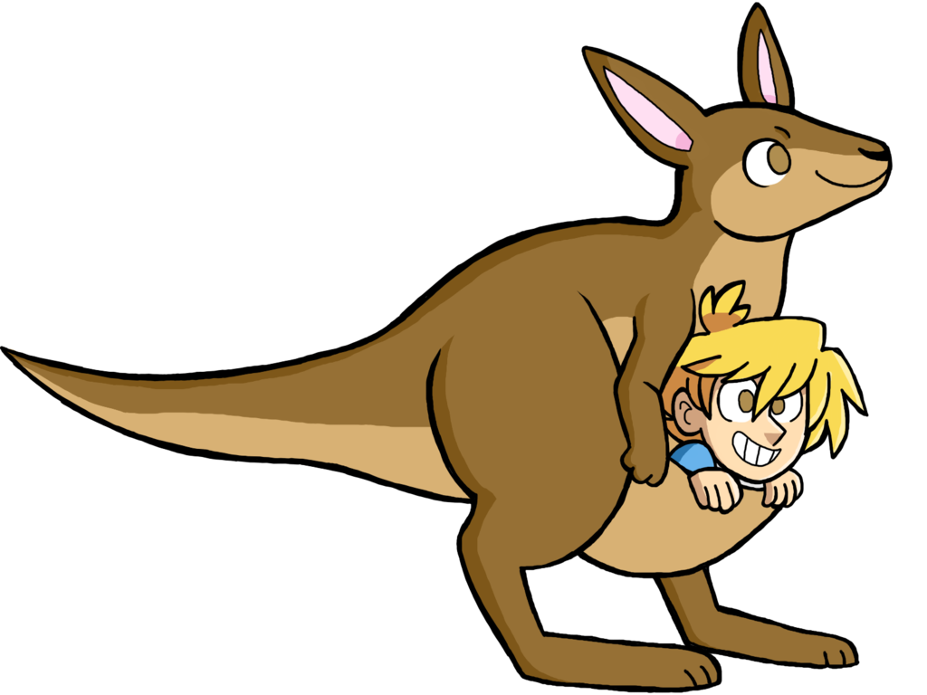 1024x768 Drawing Kangaroos Mammal Transparent Png Clipart Free Download