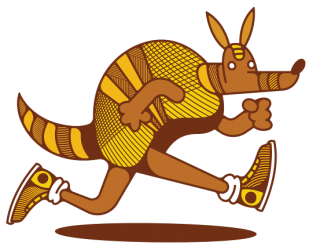 309x250 Collection Of Free Armadillo Drawing Kangaroo Download On Ui Ex