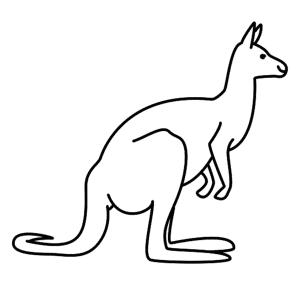 300x300 Best Photos Of Cartoon Kangaroo Drawing