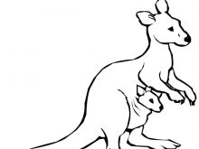 220x165 Kangaroo Coloring