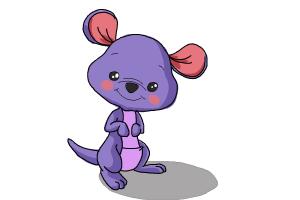 300x200 How To Draw A Kangaroo For Kids