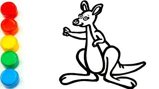 320x180 How To Draw Kangaroo For Kids