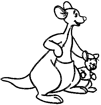 336x350 Drawing Kangaroos Kanga Transparent Png Clipart Free Download