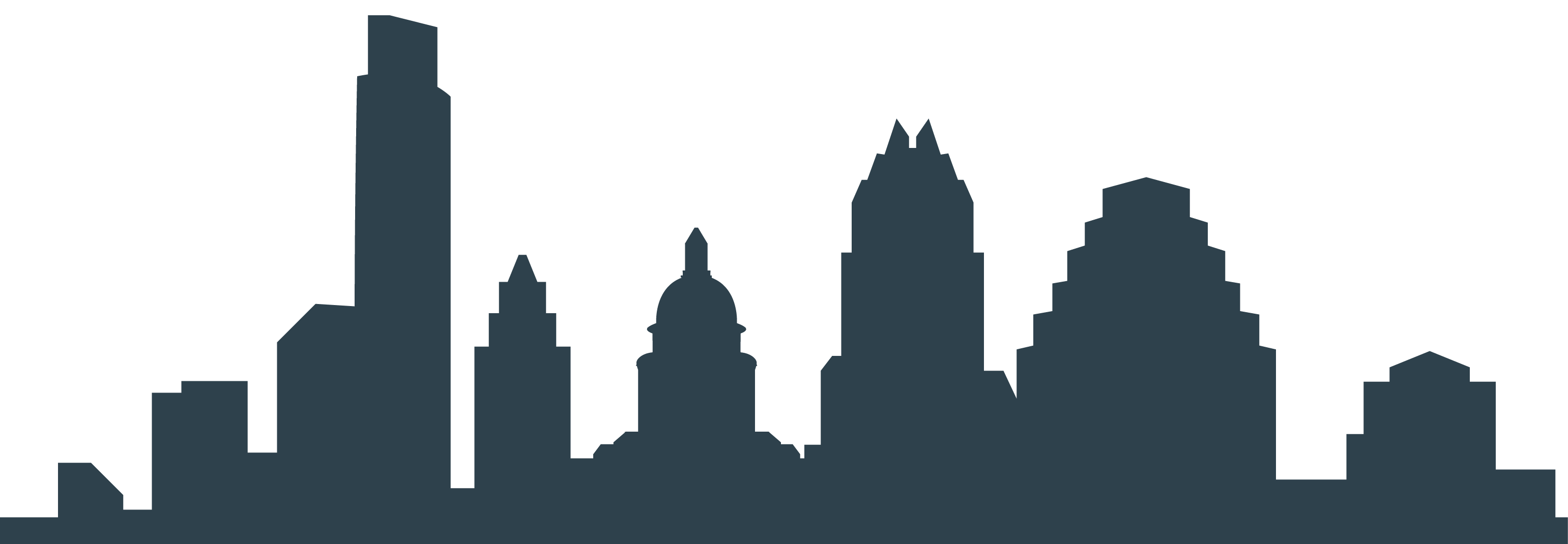 3082x1070 Atlanta Drawing Skyline San Diego Transparent Png Clipart Free