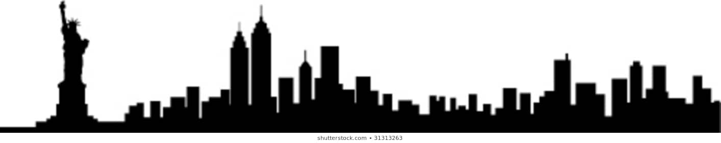 1413x280 Huge Collection Of 'silhouette City Skyline' Download More Than