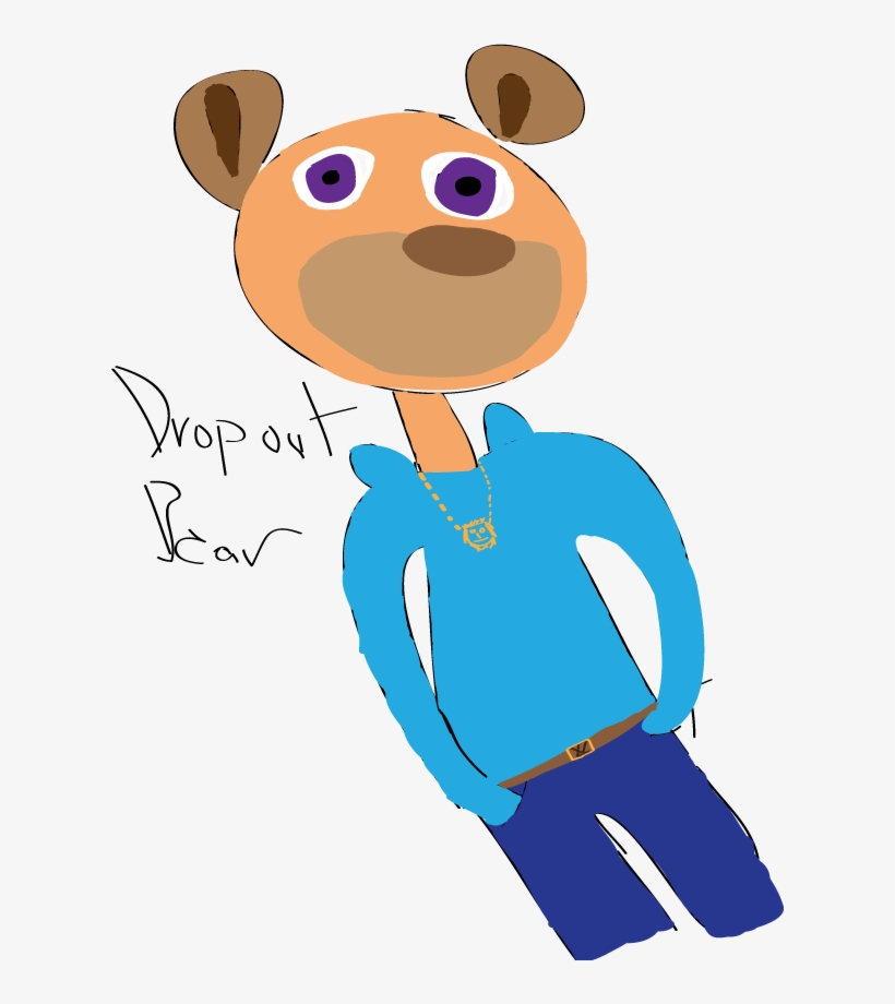 820x920 kanye west bear png