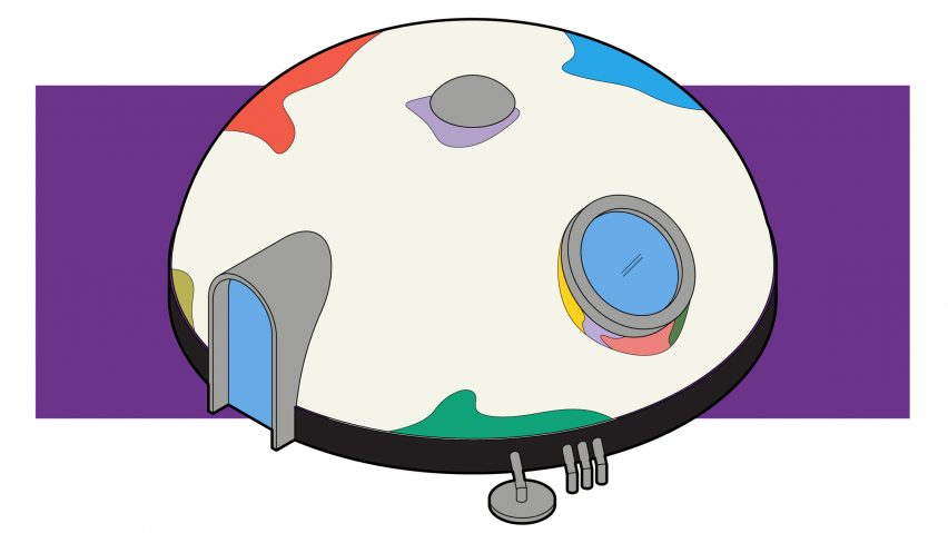 852x479 kanye west albums illustrated as houses