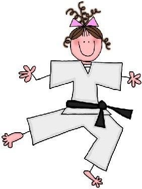 282x376 karate tae kwon do martial arts birthday party invitations girl