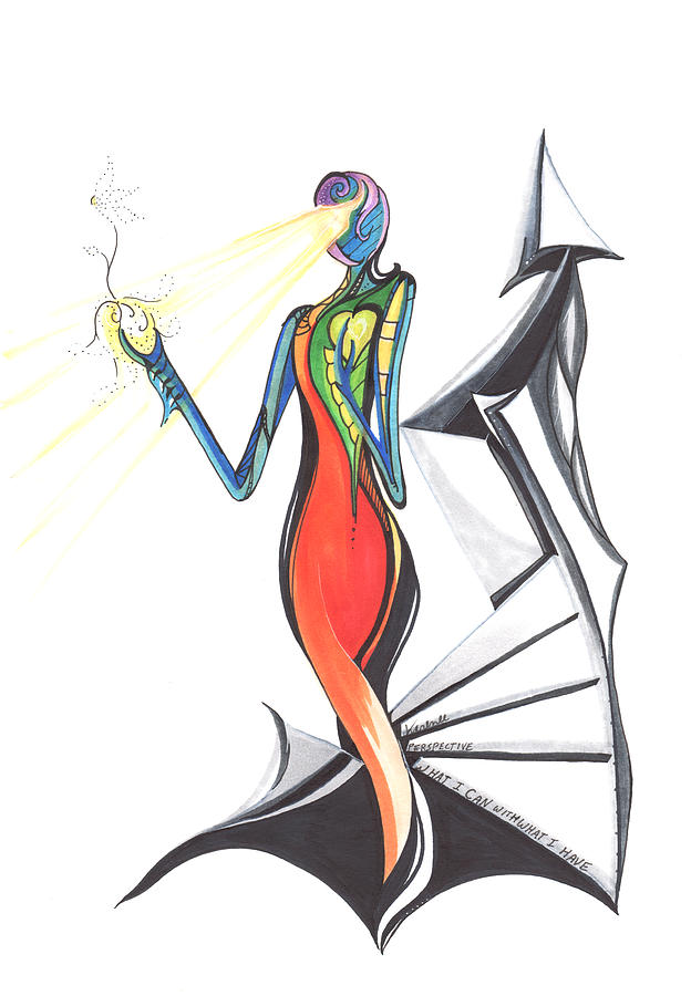 624x900 What I Can With What I Have Drawing