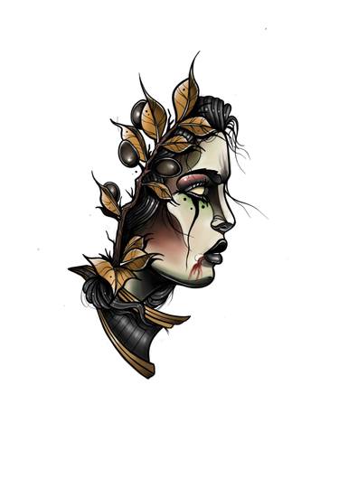 375x530 Tattoo Art Drawings For Sale Saatchi Art