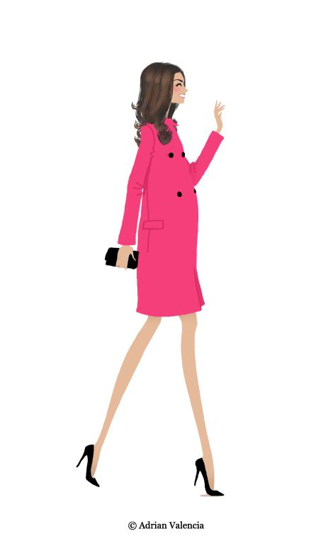 470x781 Fashionillustr Quenalbertini Kate Middlenton