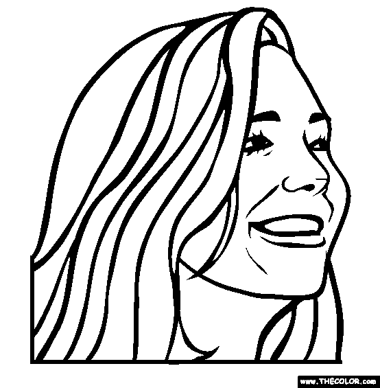 554x565 Catherine Elizabeth Kate Middleton Coloring Page
