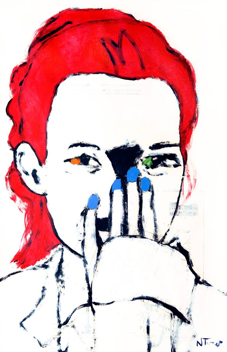 770x1194 Kate Moss Painting