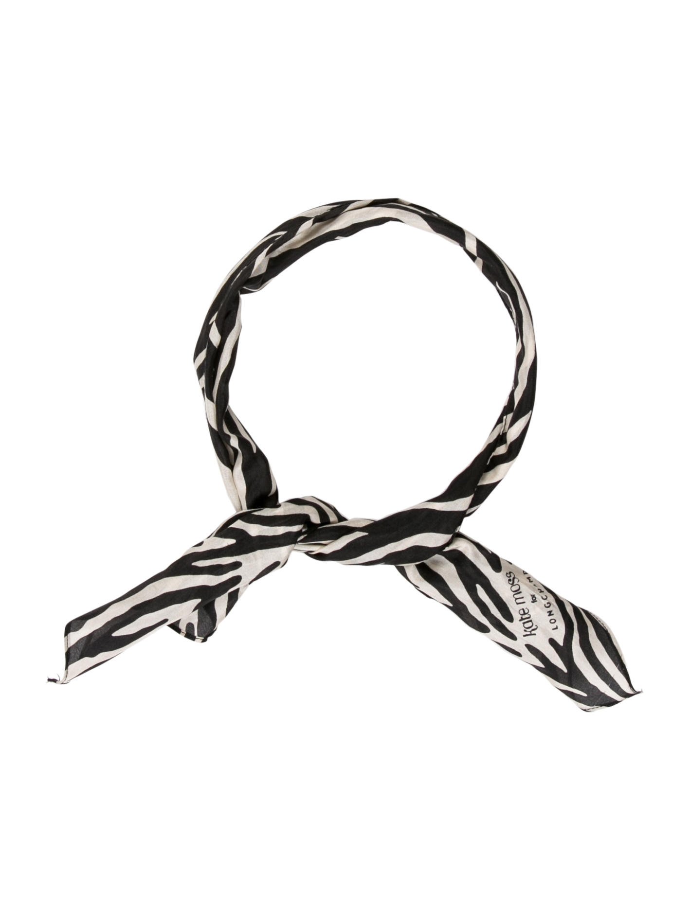 1418x1871 Kate Moss X Longchamp Silk Printed Scarf