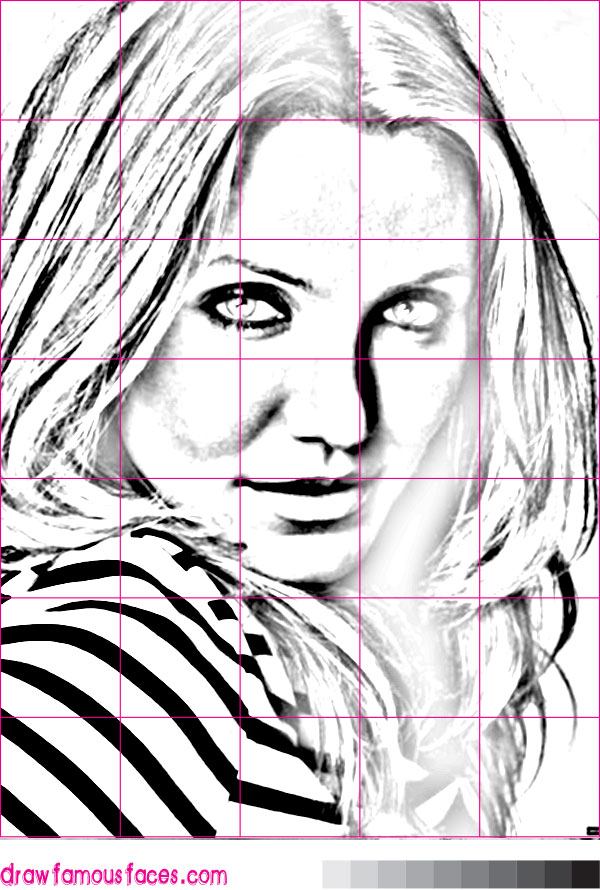 600x890 Drawing Cameron Diaz Draw Famous Faces