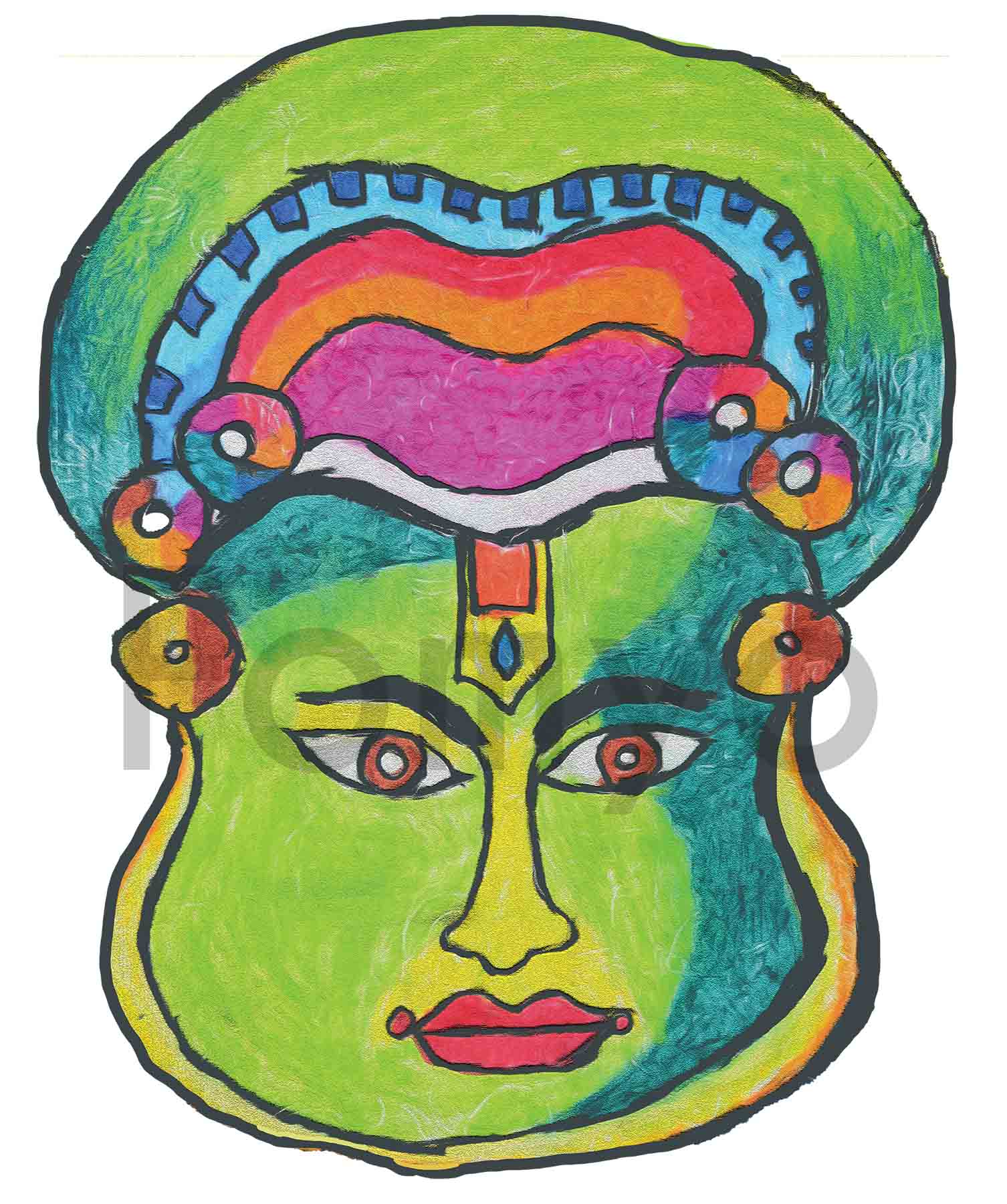 1506x1800 Kathakali Fomyo