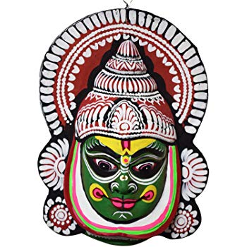 350x350 Buy Kathakali Chau Mask Papier Mache Light Weight