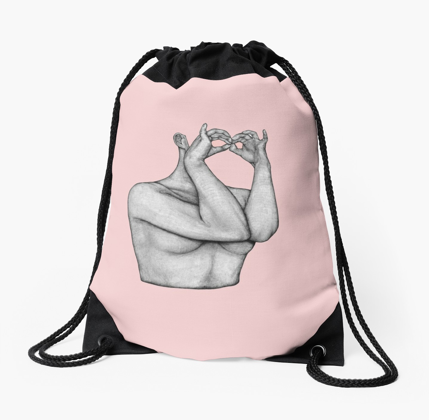1435x1404 Katy Perry Chained To The Rhythm Drawing Drawstring Bag