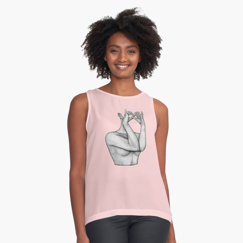 1000x1000 Katy Perry Chained To The Rhythm Drawing Sleeveless Top