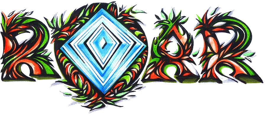 900x394 Kp Unique Roar Diamond Drawing