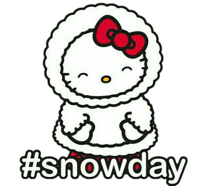 720x638 Hellokitty Kawaii Kitty Winter Invierno Snowday Snow