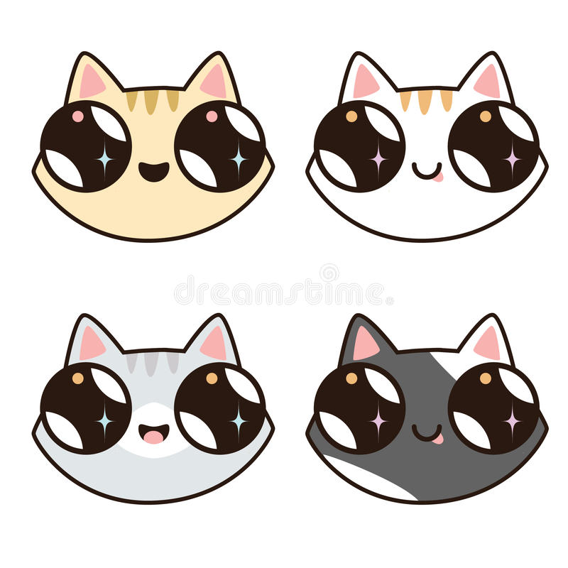 800x800 Collection Of Free Kitten Clipart Kawaii Cat Amusement Clipart