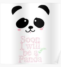 210x230 Kawaii Panda Drawing Posters Redbubble