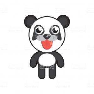 300x300 Stylized Giant Panda Full Body Drawing Soidergi