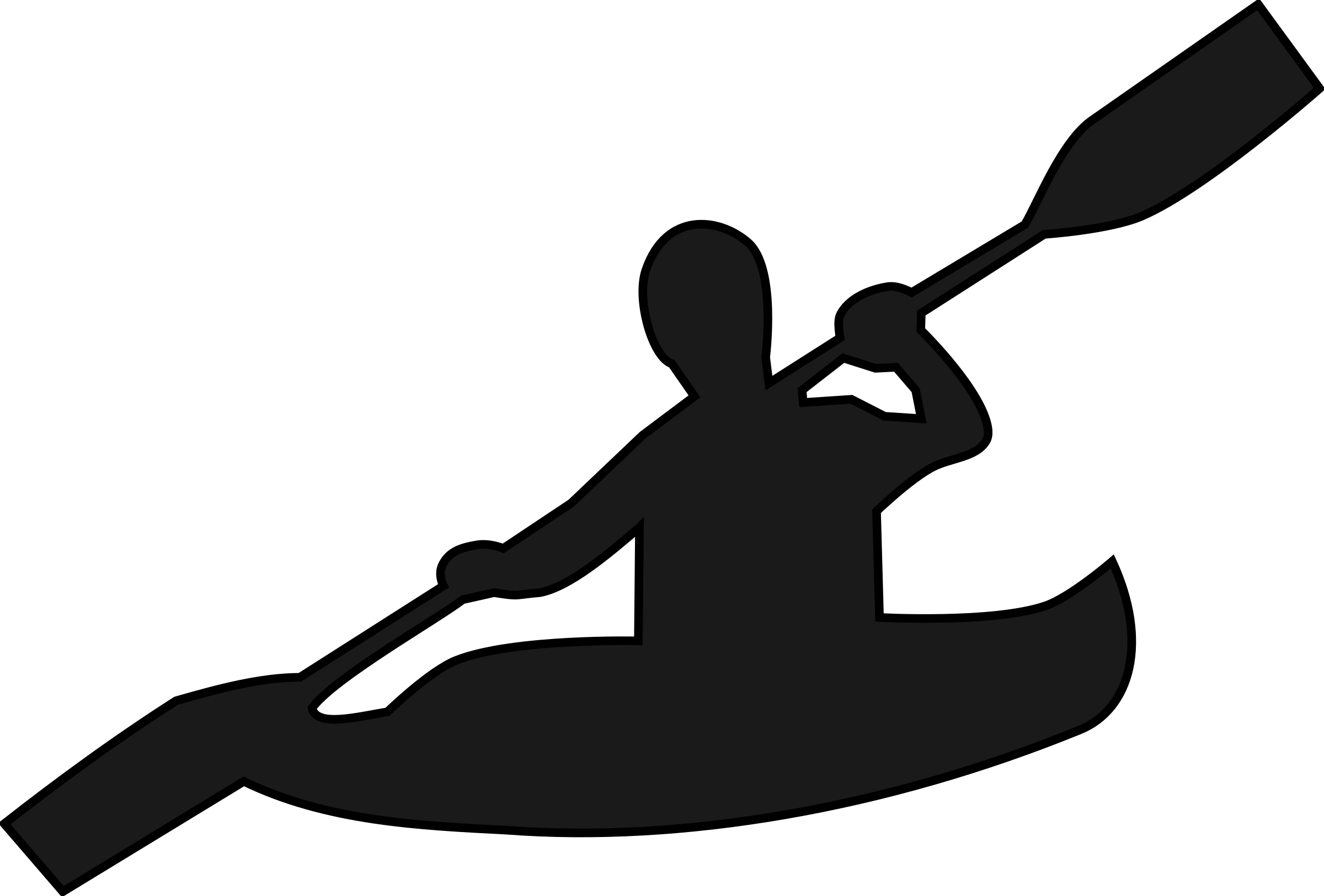 2400x1625 Collection Of Free Kayak Drawing Silhouette Download On Ui Ex