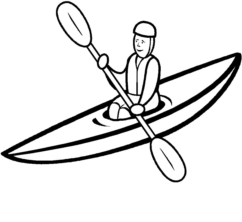 1024x940 Kayaking Drawing Tspace