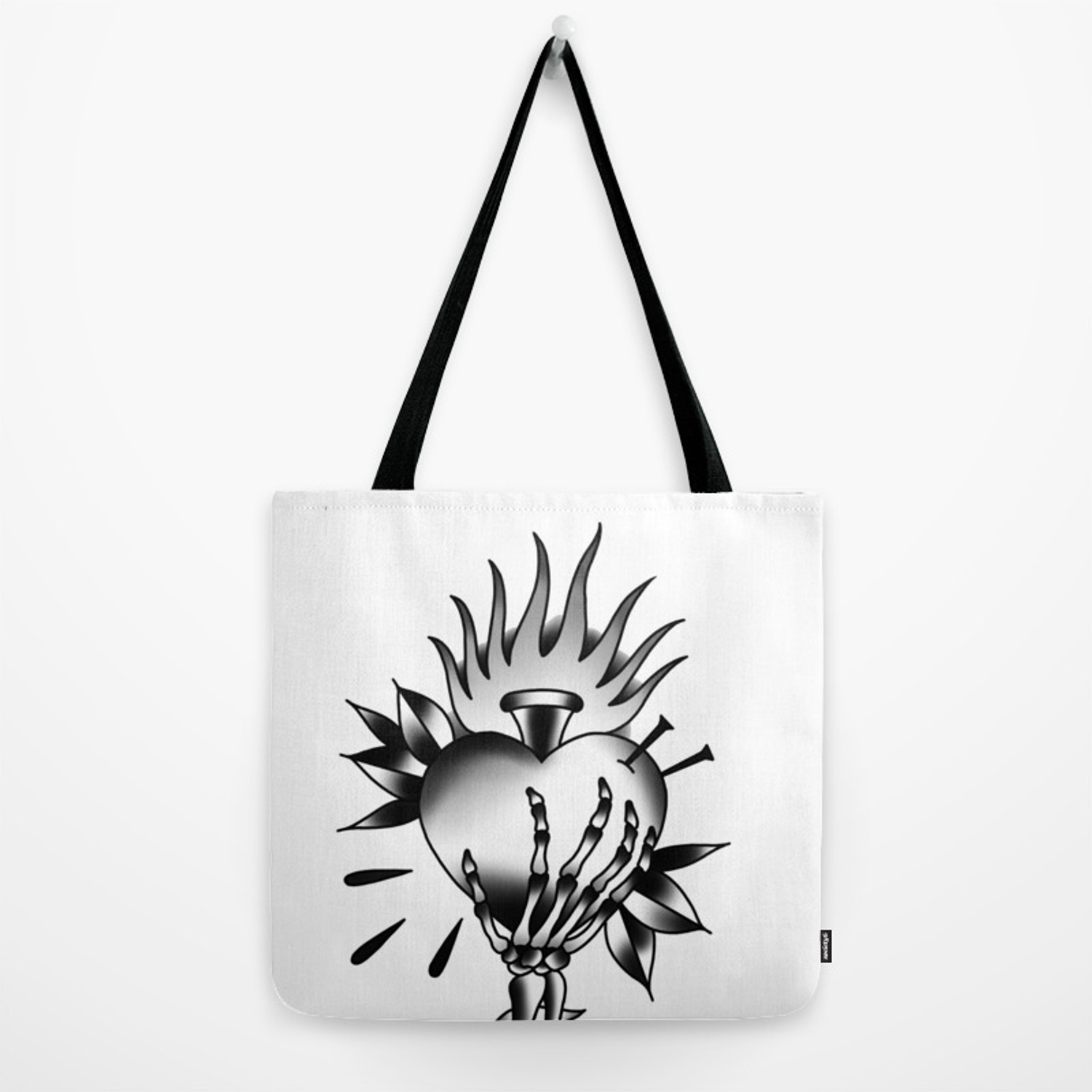 1500x1500 Tattoo Tradition Art Keep My Heart Hand Designs Drawing Craft Tote