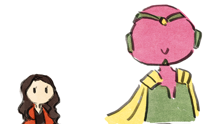 750x432 vision marvel avengers scarlet witch age of ultron i'm just gonna