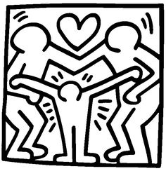 236x244 Best Keith Haring Images Art For Kids, Art Projects, Keith
