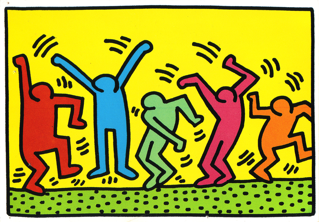 1100x764 Keith Haring Actions