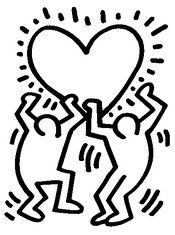 175x235 Coloring Pages Keith Haring Drawing Haring Haring Art, Keith