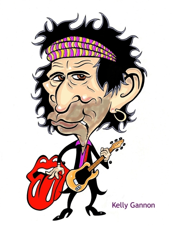 Keith Richards Drawing Free Download On Clipartmag