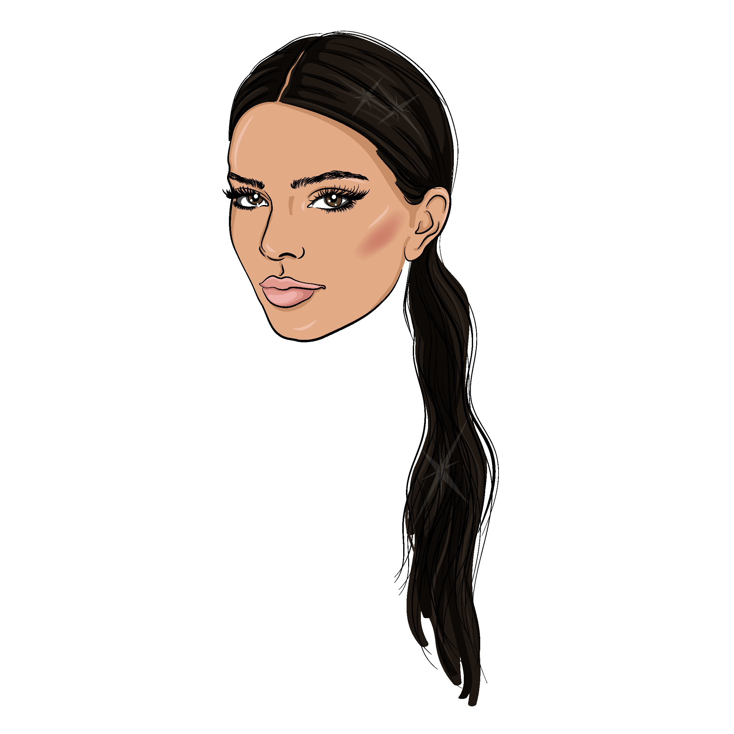 2363x2363 kendall jenner kardashian sticker