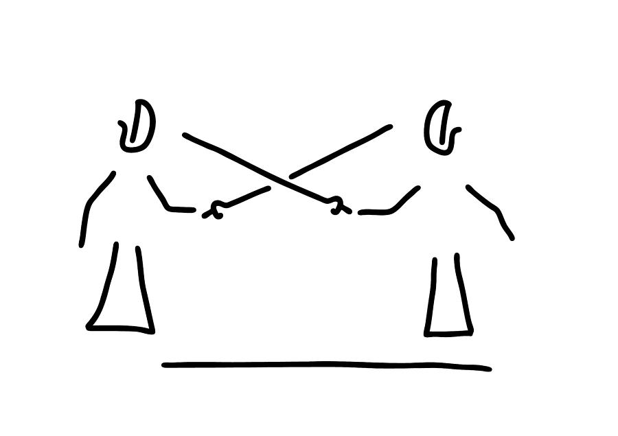 900x635 Kendo Fight Martial Asia Drawing
