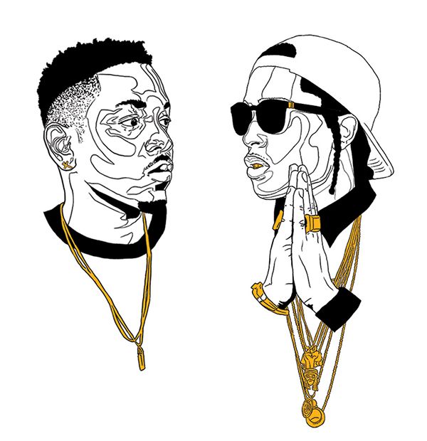 600x620 rap series on behance illustrations in art, drawings