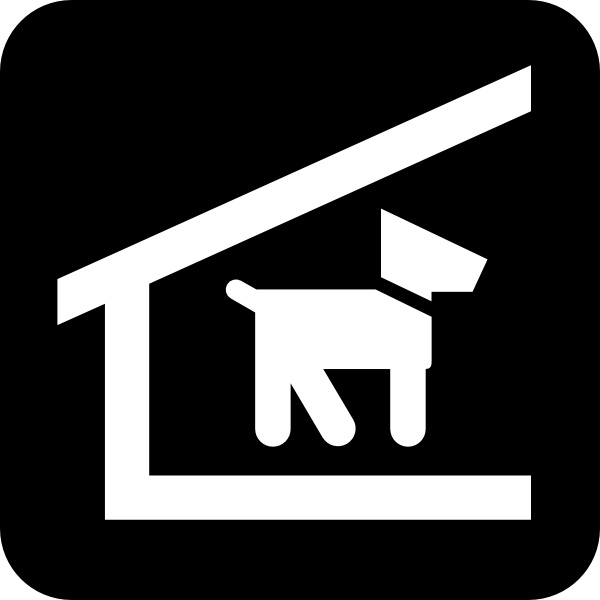 600x600 Kennel Dogs Clip Art Free Vector In Open Office Drawing
