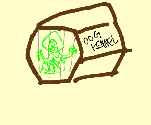 300x250 Paradot In Dog Kennel