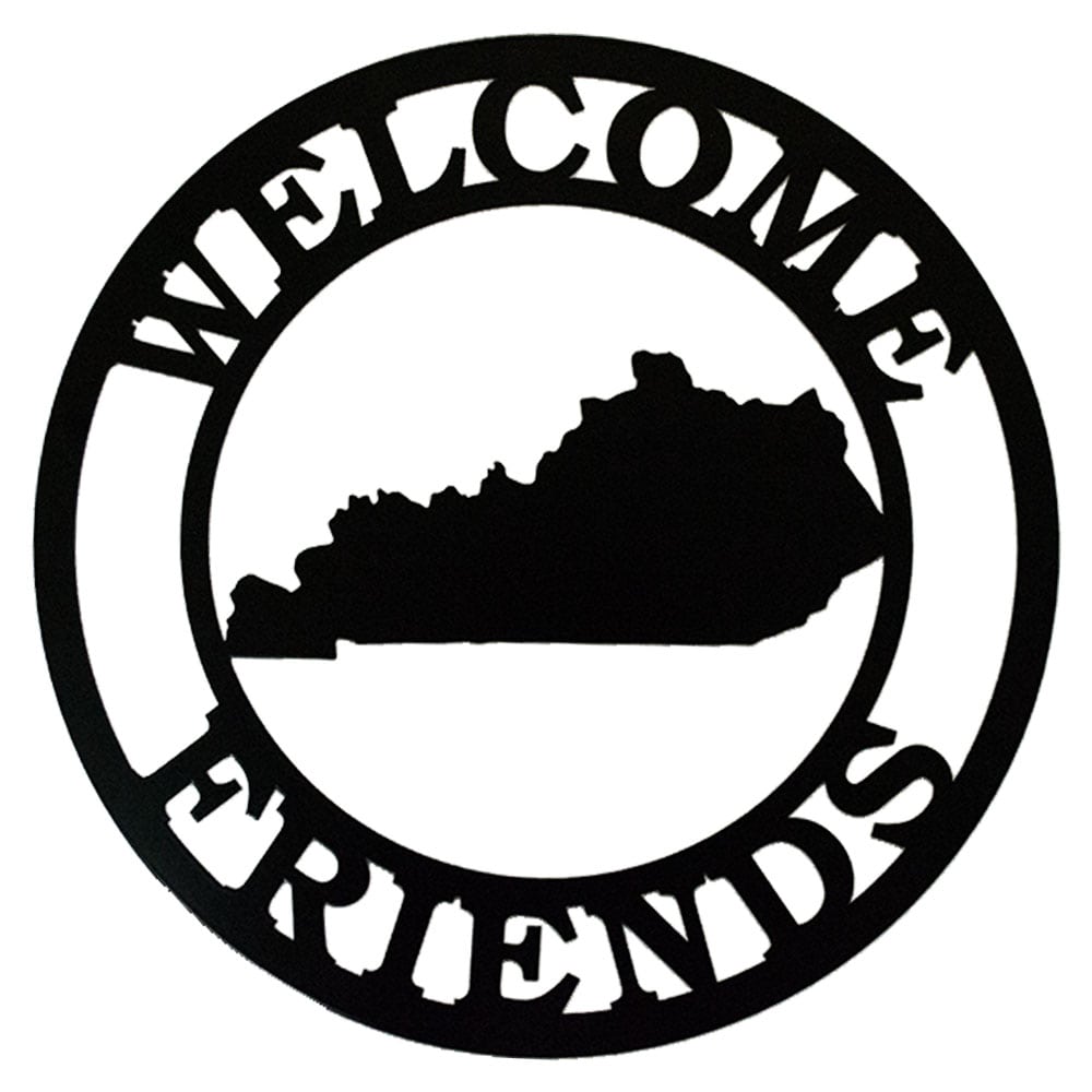 1000x1000 Ky Welcome Friends Black