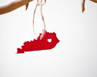 340x270 i heart kentucky state necklace red kentucky necklace etsy