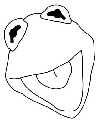 310x393 Kermit The Frog Humour Drawing Png, Clipart, Amphibian, Animal